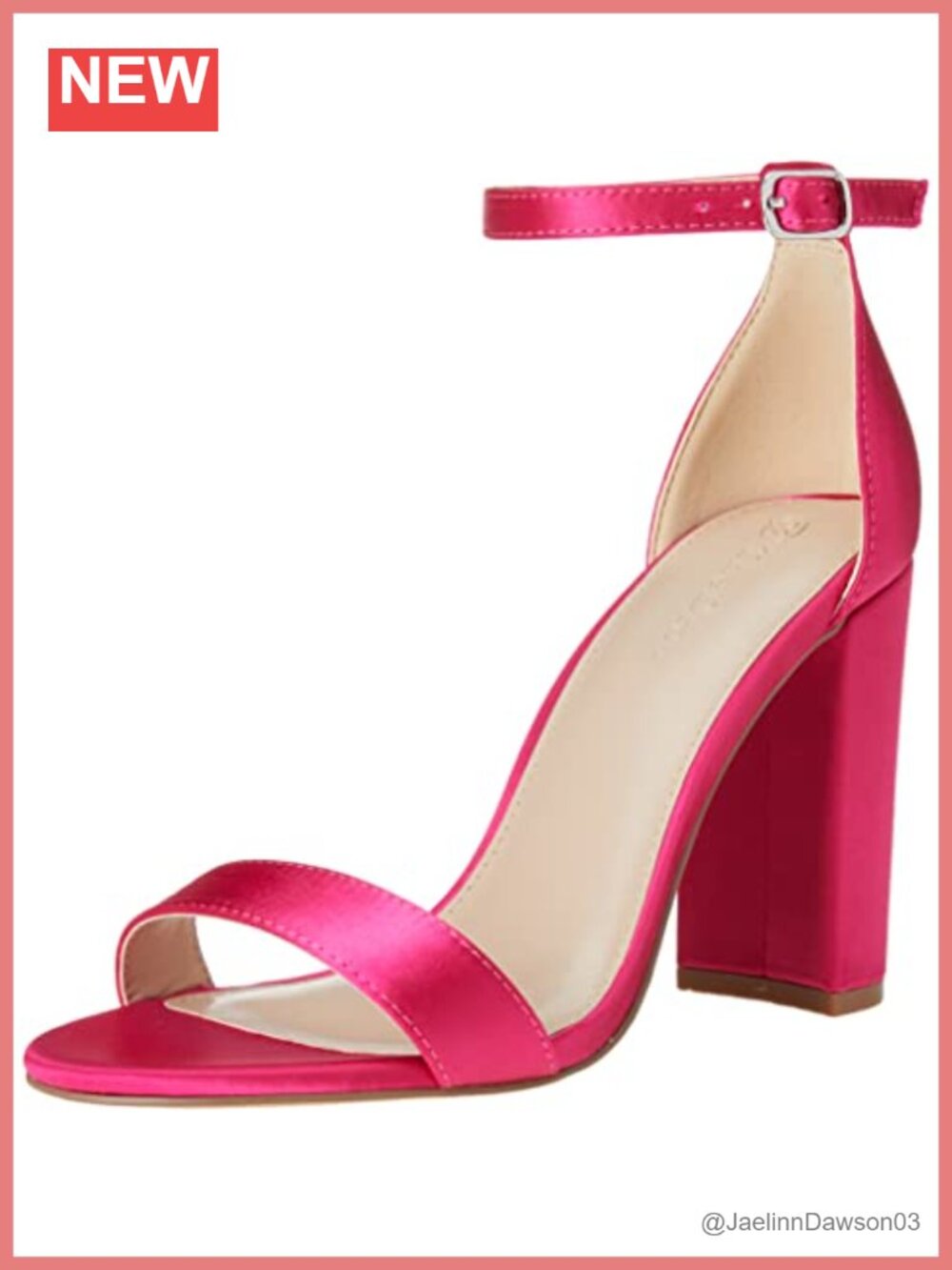 The Drop Rebecca Block Heel Sandals